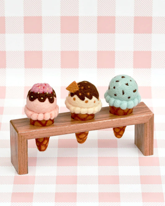 TARA TREASURES | WOODEN ICE CREAM CONE HOLDER - AUSTRALIAN MADE by TARA TREASURES - The Playful Collective