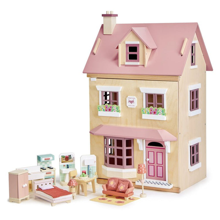 TENDER LEAF TOYS | FOXTAIL VILLA DOLL HOUSE WITH FURNITURE *NEW DESIGN* by TENDER LEAF TOYS - The Playful Collective