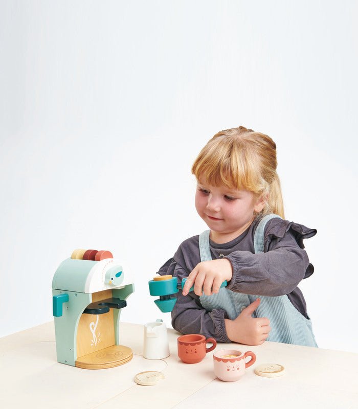 TENDER LEAF TOYS | GENERAL STORE TILL & BABYCINO MAKER SET by TENDER LEAF TOYS - The Playful Collective