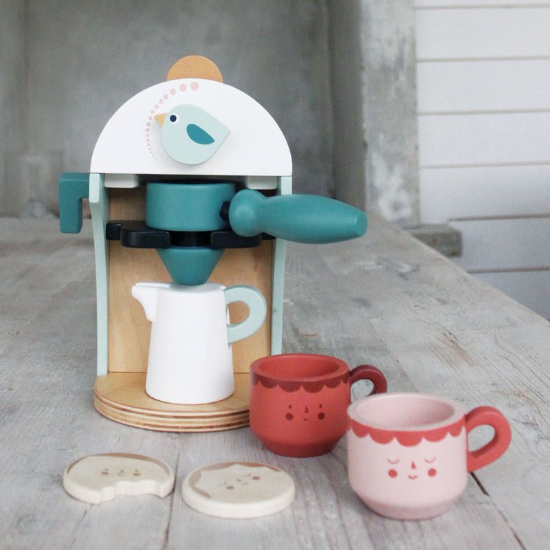 TENDER LEAF TOYS | GENERAL STORE TILL & BABYCINO MAKER SET by TENDER LEAF TOYS - The Playful Collective