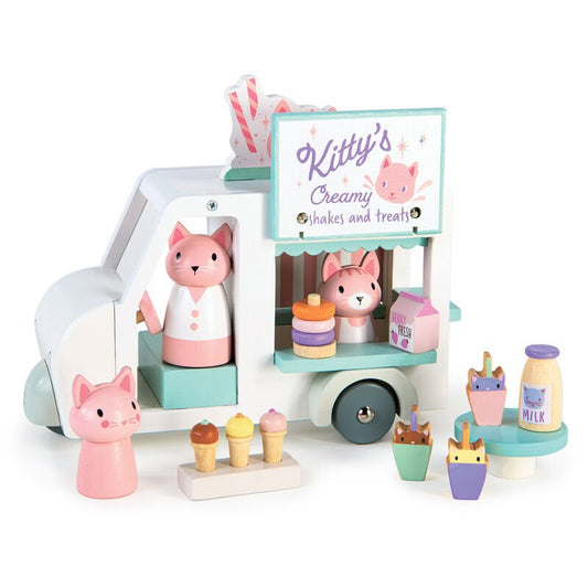 TENDER LEAF TOYS | KITTY'S MILKSHAKE VAN by TENDER LEAF TOYS - The Playful Collective