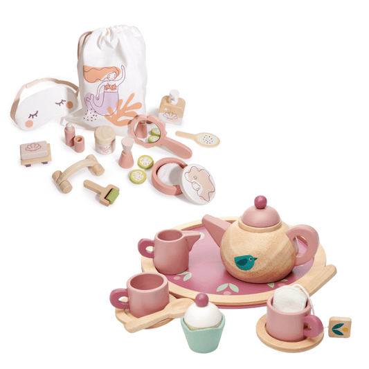 TENDER LEAF TOYS | SPA RETREAT SET & BIRDIE TEA SET BUNDLE by TENDER LEAF TOYS - The Playful Collective