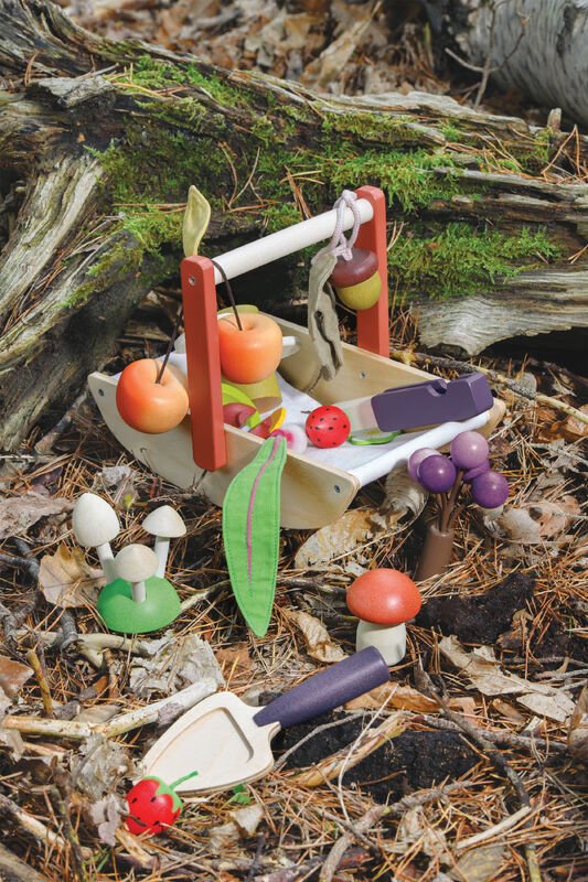 TENDER LEAF TOYS | WILD WOOD FORAGING TRUG (BASKET) by TENDER LEAF TOYS - The Playful Collective