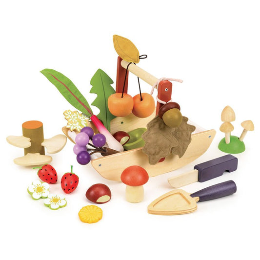 TENDER LEAF TOYS | WILD WOOD FORAGING TRUG (BASKET) by TENDER LEAF TOYS - The Playful Collective