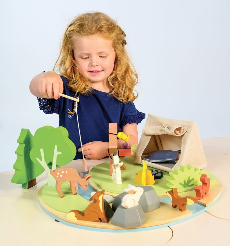 TENDER LEAF TOYS | WILDLIFE CAMPING PLAYSET by TENDER LEAF TOYS - The Playful Collective
