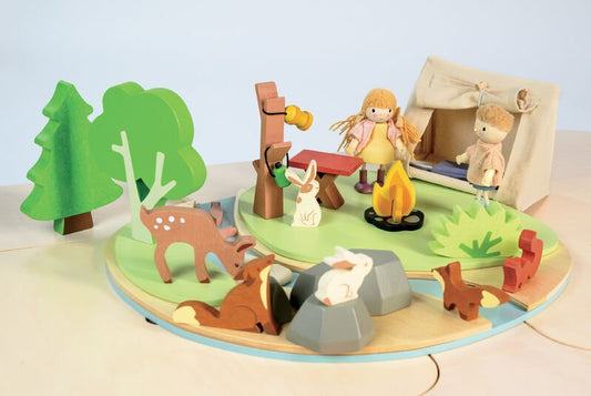 TENDER LEAF TOYS | WILDLIFE CAMPING PLAYSET by TENDER LEAF TOYS - The Playful Collective
