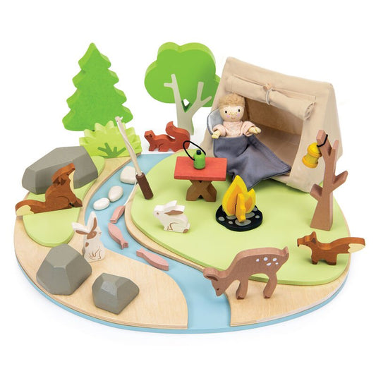TENDER LEAF TOYS | WILDLIFE CAMPING PLAYSET by TENDER LEAF TOYS - The Playful Collective