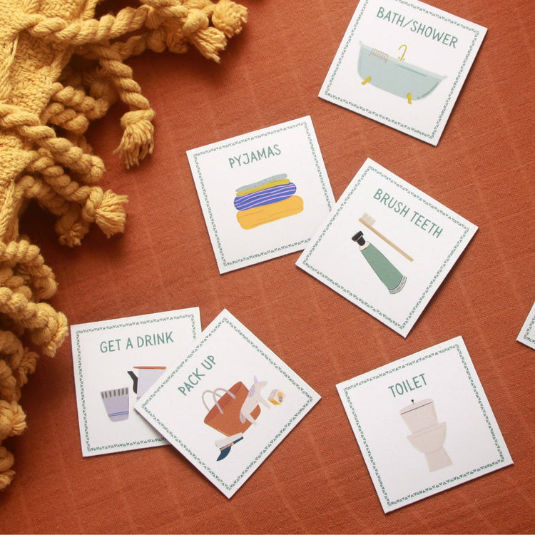 THE CREATIVE SPROUT | 20 MAGNETIC ROUTINE CARDS by THE CREATIVE SPROUT - The Playful Collective