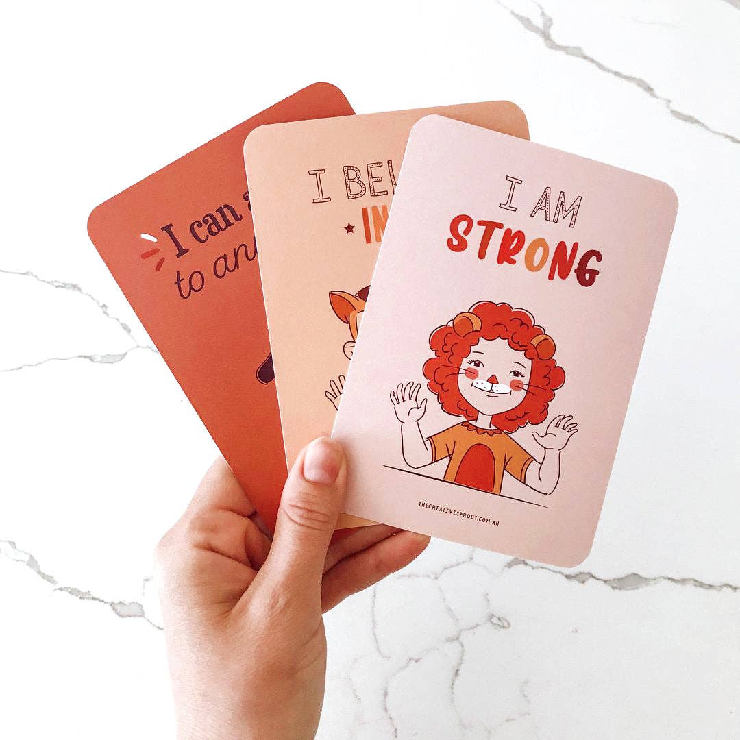 THE CREATIVE SPROUT | AFFIRMATION CARDS FOR KIDS by THE CREATIVE SPROUT - The Playful Collective