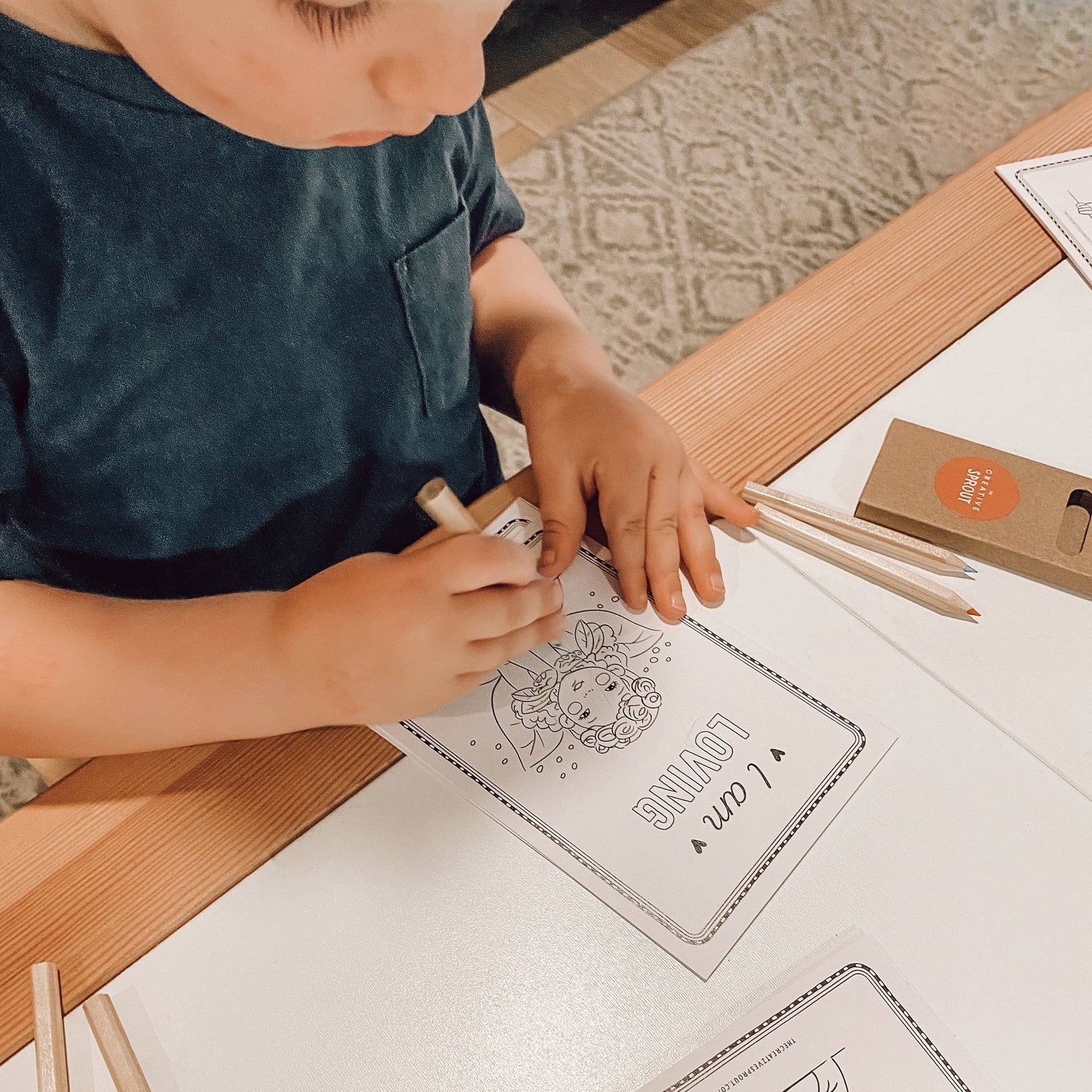 THE CREATIVE SPROUT | AFFIRMATION COLOURING PAGES by THE CREATIVE SPROUT - The Playful Collective