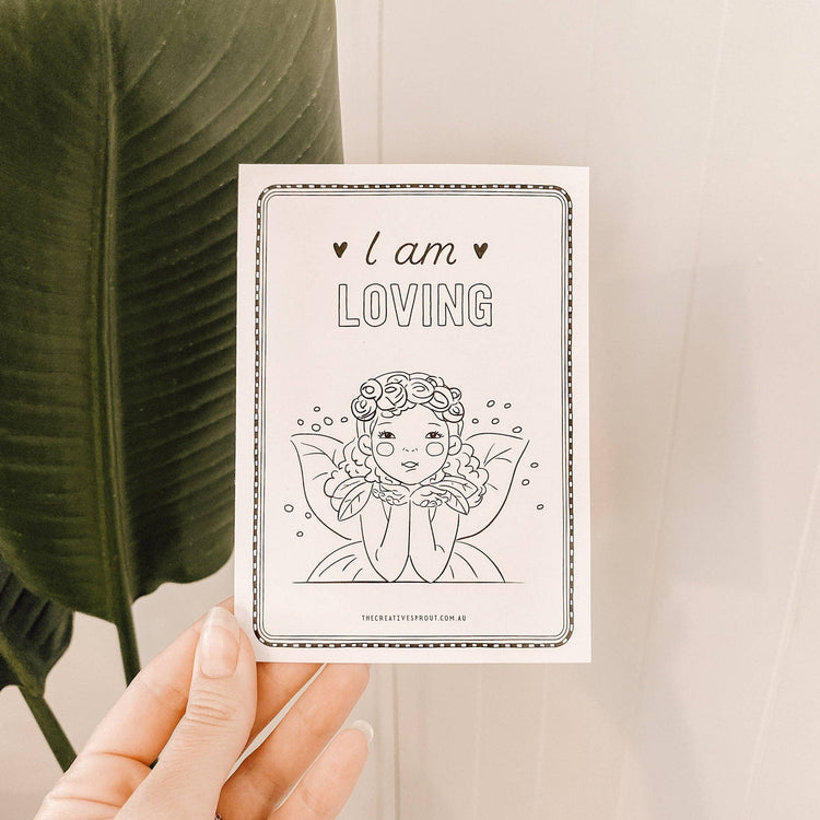 THE CREATIVE SPROUT | AFFIRMATION COLOURING PAGES by THE CREATIVE SPROUT - The Playful Collective