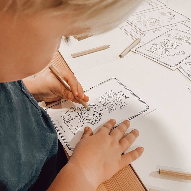 THE CREATIVE SPROUT | AFFIRMATION COLOURING PAGES by THE CREATIVE SPROUT - The Playful Collective