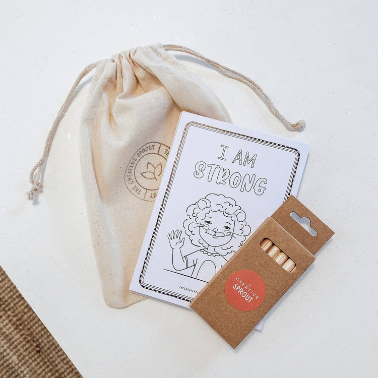 THE CREATIVE SPROUT | AFFIRMATION COLOURING PAGES by THE CREATIVE SPROUT - The Playful Collective