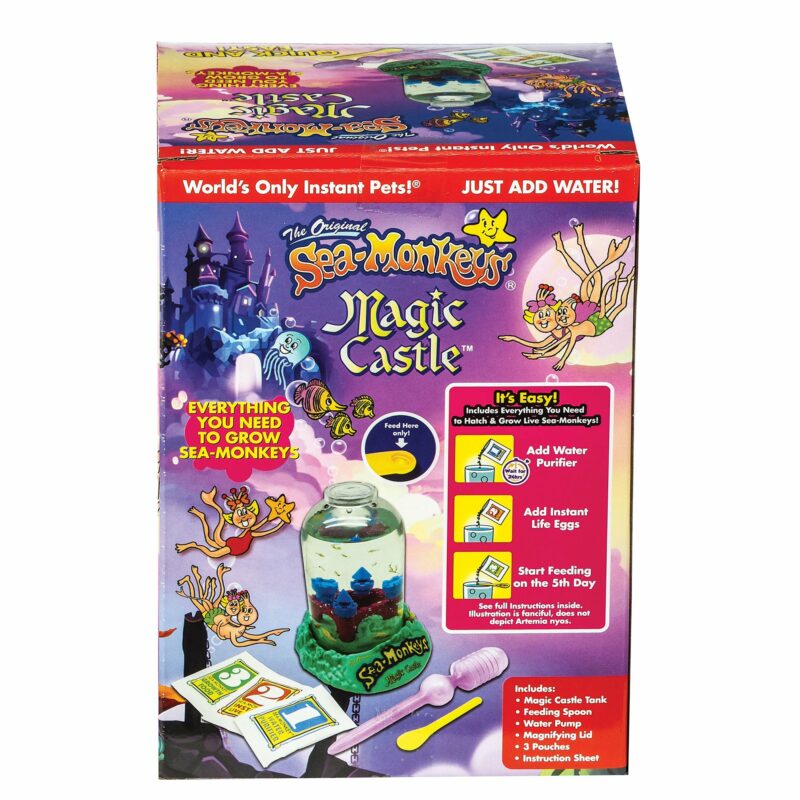 THE ORIGINAL SEA - MONKEYS | SEA MONKEY MAGIC CASTLE by THE ORIGINAL SEA - MONKEYS - The Playful Collective