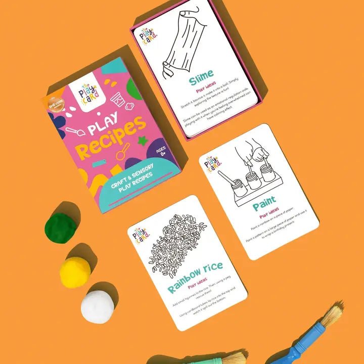 THE PLAY CARD CO | THE PLAY CARD - SENSORY PLAY RECIPES *PRE-ORDER* by THE PLAY CARD CO - The Playful Collective