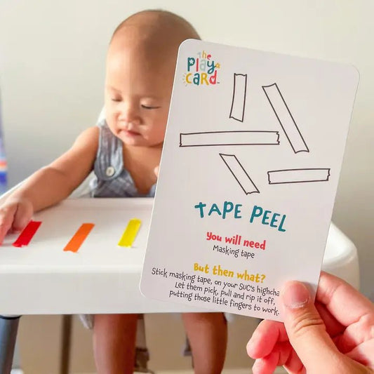 THE PLAY CARD CO | THE PLAY CARD - THE SIT UP CHAMPION (6-12 MONTHS) *PRE-ORDER* by THE PLAY CARD CO - The Playful Collective