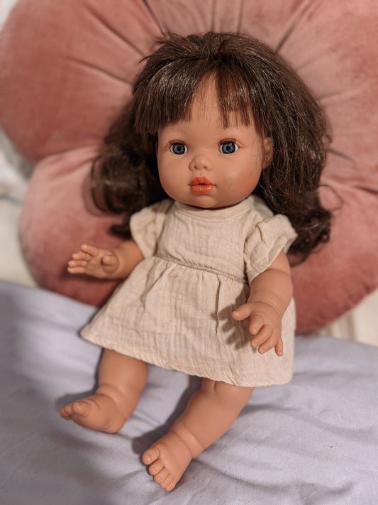 THE PLAYFUL COLLECTIVE | DOLL'S CLOTHING - BLUSH SHORTIE DRESS by THE PLAYFUL COLLECTIVE - The Playful Collective