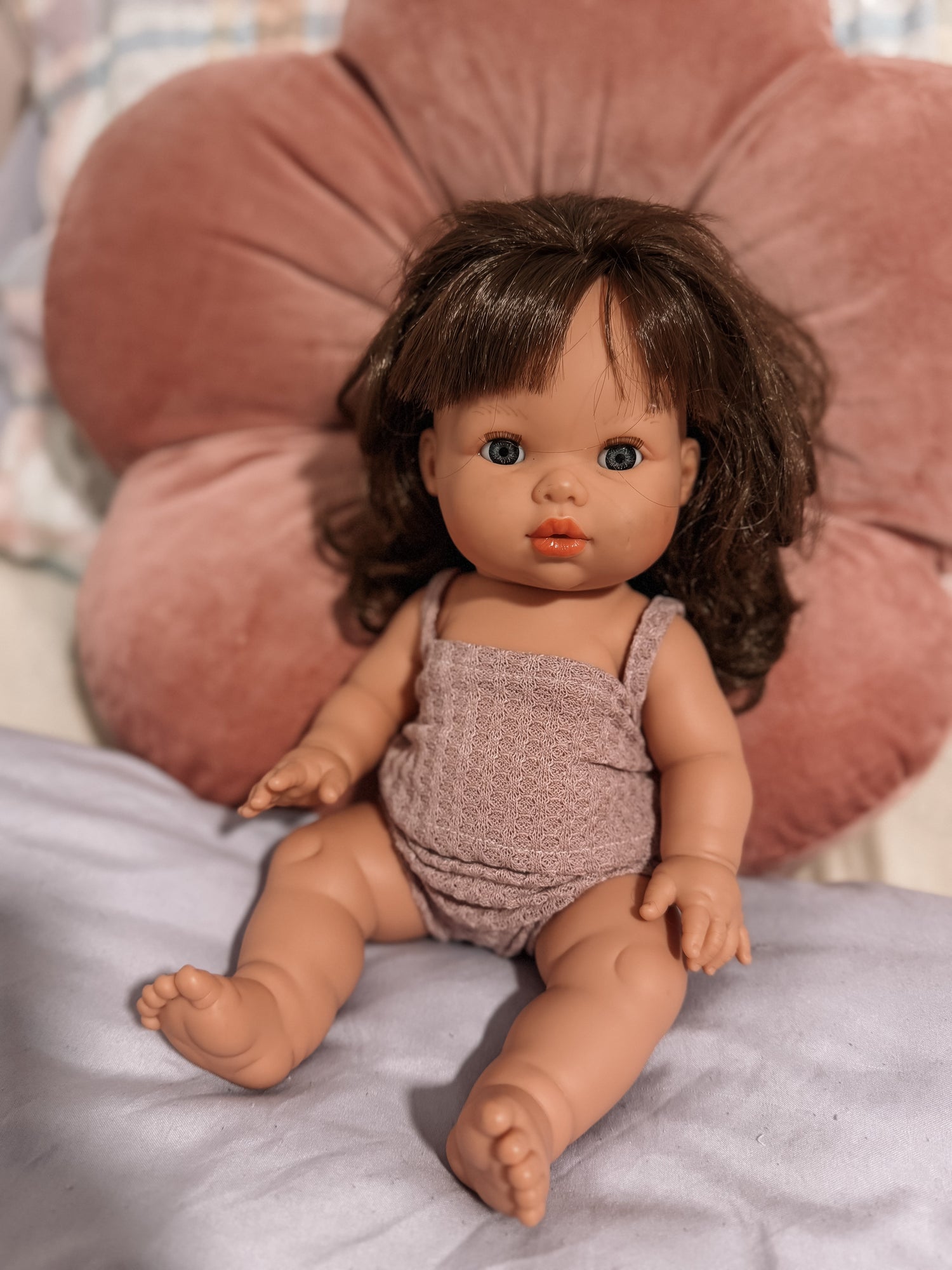 THE PLAYFUL COLLECTIVE | DOLL'S CLOTHING - DUSTY ROSE KNIT DUO by THE PLAYFUL COLLECTIVE - The Playful Collective