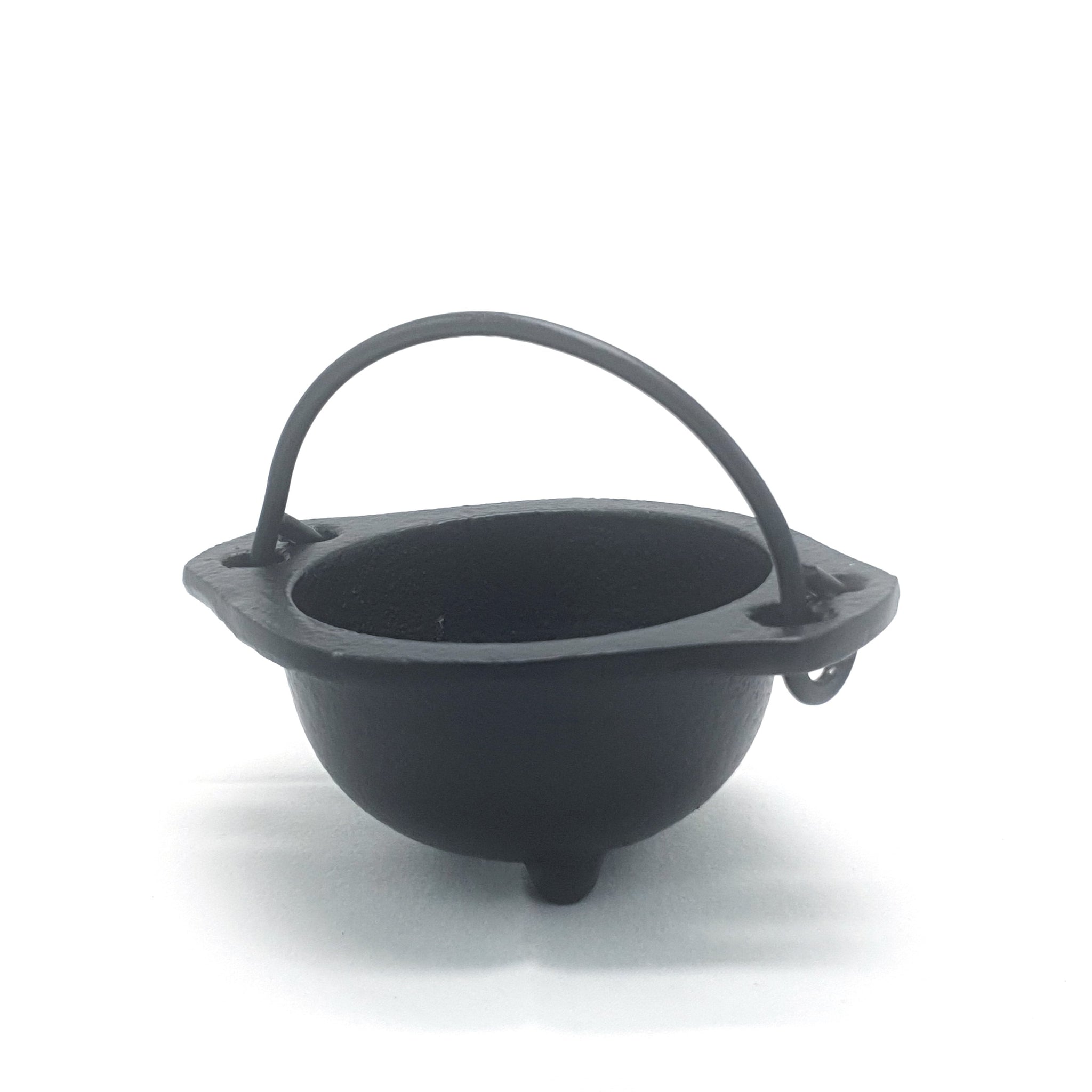 Open Cauldron Small Cast Iron Open Cauldron - Black by The Playful Collective | The ...