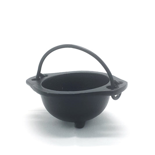 THE PLAYFUL COLLECTIVE | SMALL CAST IRON OPEN CAULDRON - BLACK by THE PLAYFUL COLLECTIVE - The Playful Collective