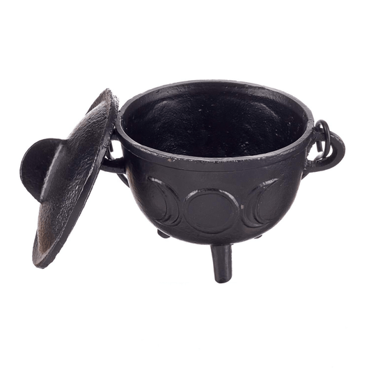 THE PLAYFUL COLLECTIVE | TRIPLE MOON CAST IRON CAULDRON - BLACK by THE PLAYFUL COLLECTIVE - The Playful Collective