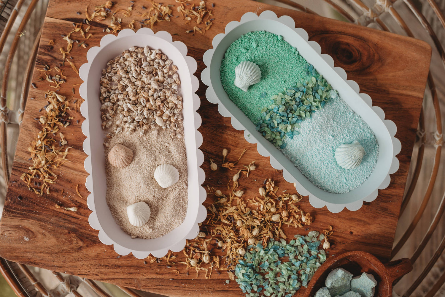 THE SALTWATER COLLECTIVE | AQUAMARINE - MEDIUM SALTWATER FIZZ POTION BUBBLES - POTION PLAY INGREDIENT by THE SALTWATER COLLECTIVE - The Playful Collective