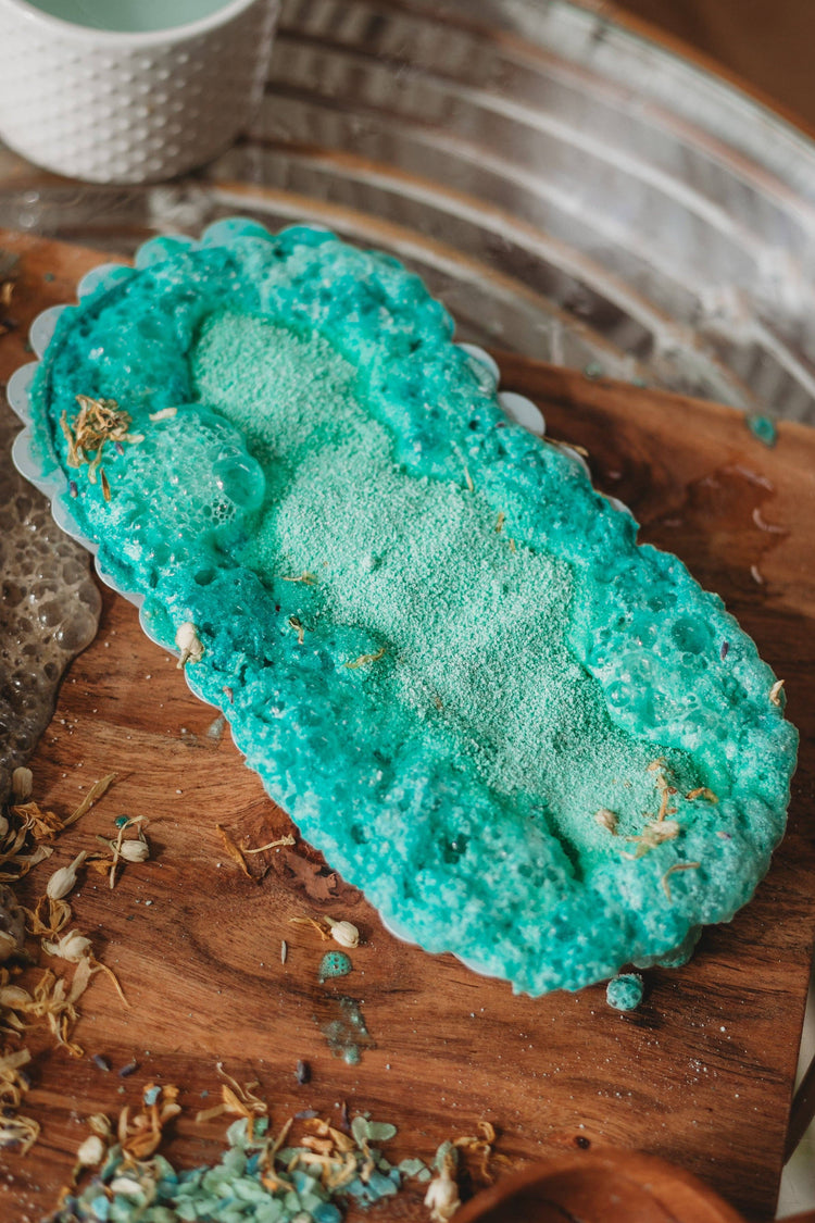 THE SALTWATER COLLECTIVE | AQUAMARINE - MEDIUM SALTWATER FIZZ POTION BUBBLES - POTION PLAY INGREDIENT by THE SALTWATER COLLECTIVE - The Playful Collective