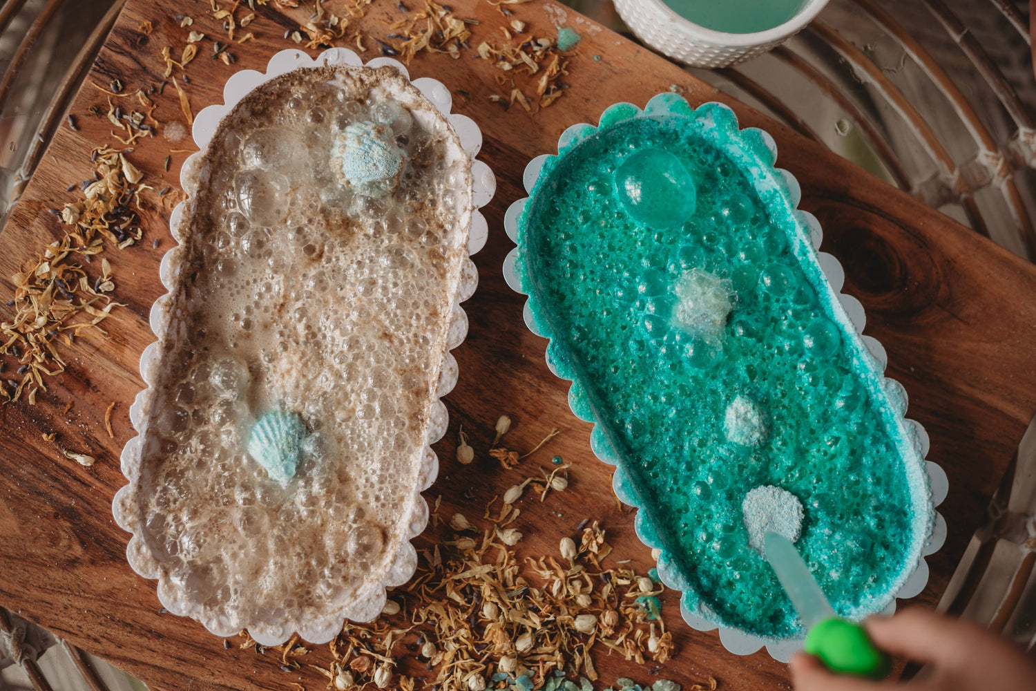 THE SALTWATER COLLECTIVE | AQUAMARINE - MEDIUM SALTWATER FIZZ POTION BUBBLES - POTION PLAY INGREDIENT by THE SALTWATER COLLECTIVE - The Playful Collective