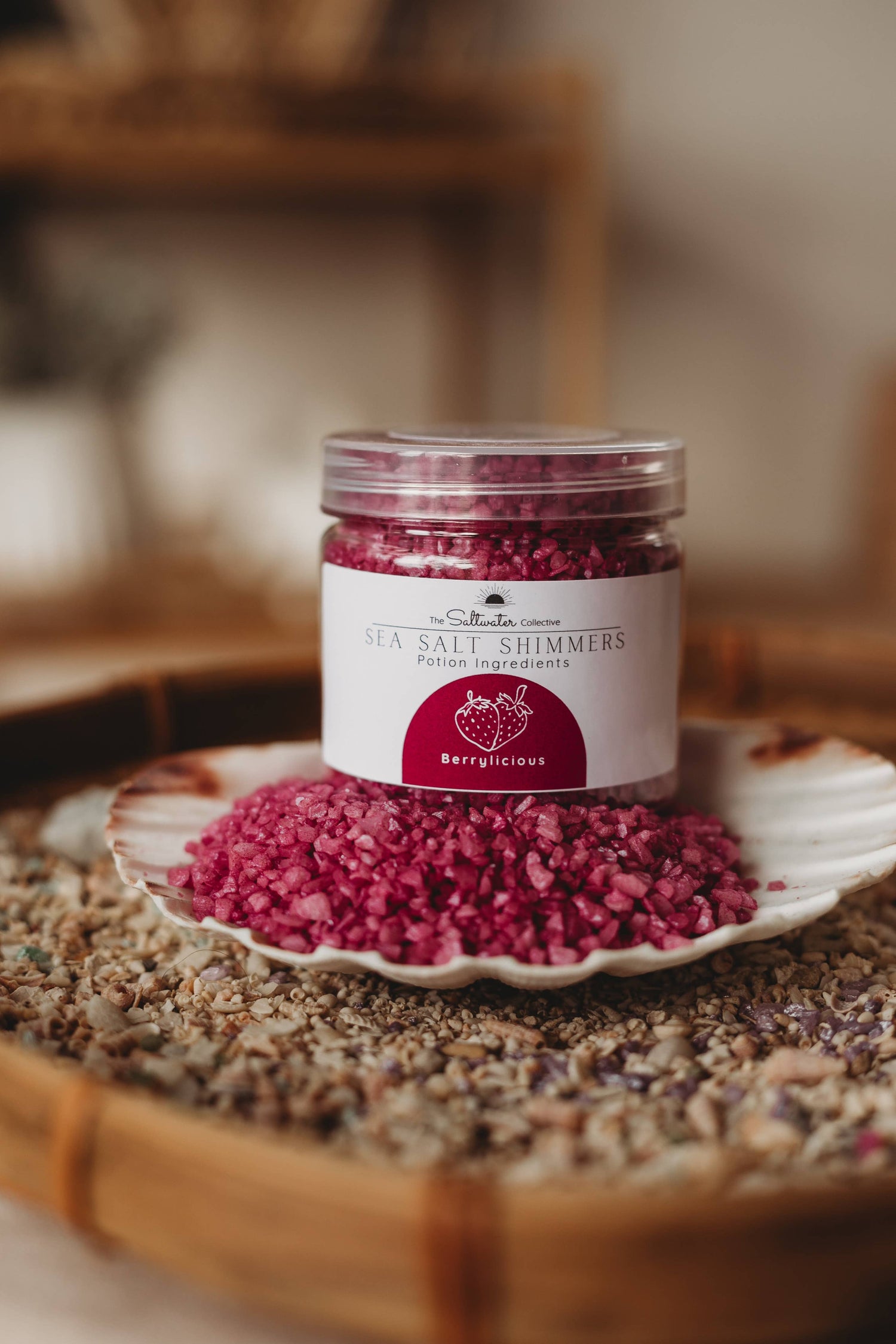 THE SALTWATER COLLECTIVE | BERRYLICIOUS - SEA SALT SHIMMERS SMALL - POTION PLAY INGREDIENT by THE SALTWATER COLLECTIVE - The Playful Collective