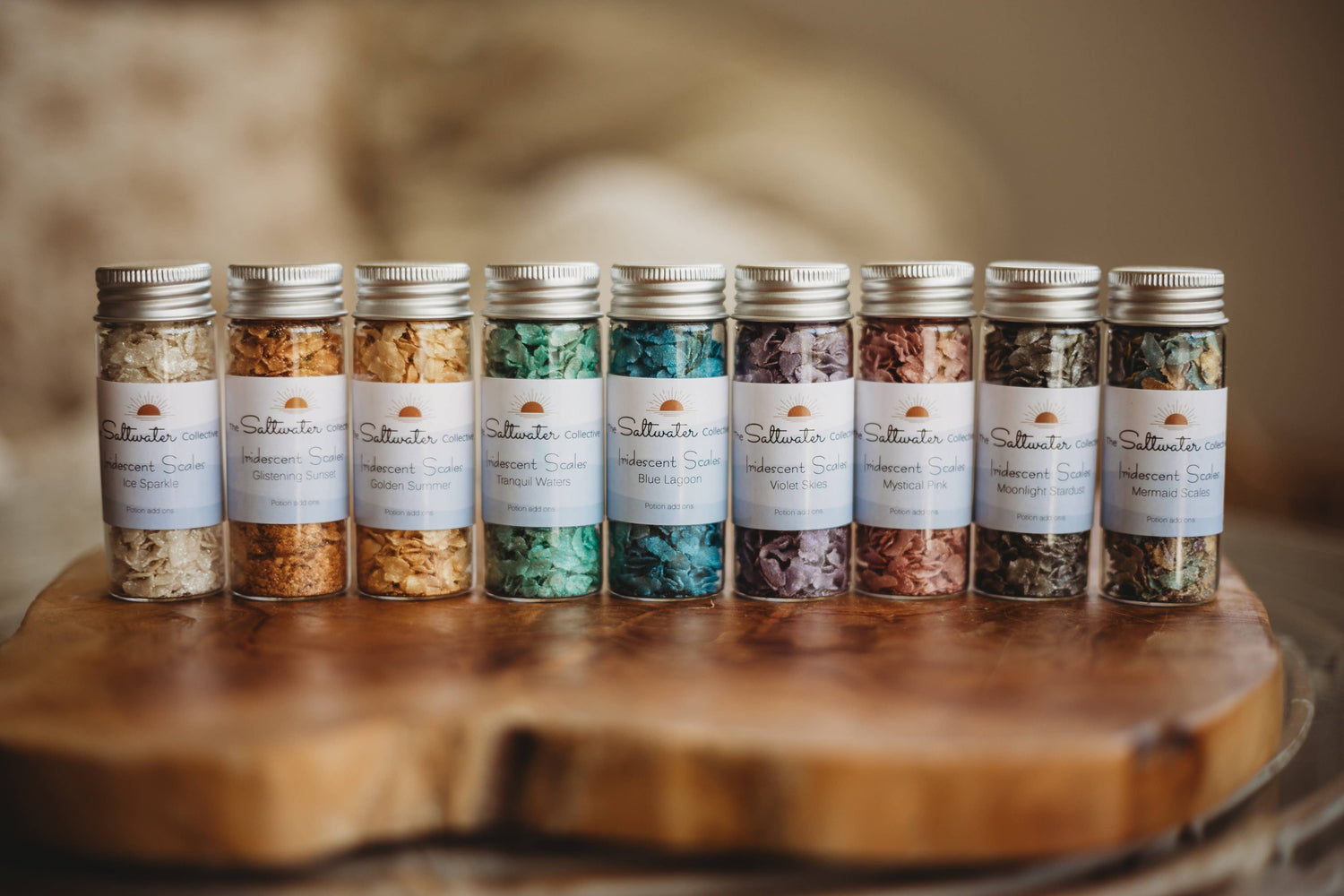 THE SALTWATER COLLECTIVE | BLUE LAGOON - IRIDESCENT SCALES POTION ADD - ON 40G by THE SALTWATER COLLECTIVE - The Playful Collective