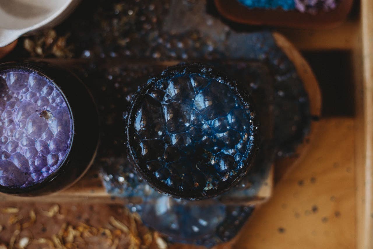 THE SALTWATER COLLECTIVE | BLUE LAGOON - MEDIUM SALTWATER FIZZ POTION BUBBLES - POTION PLAY INGREDIENT by THE SALTWATER COLLECTIVE - The Playful Collective