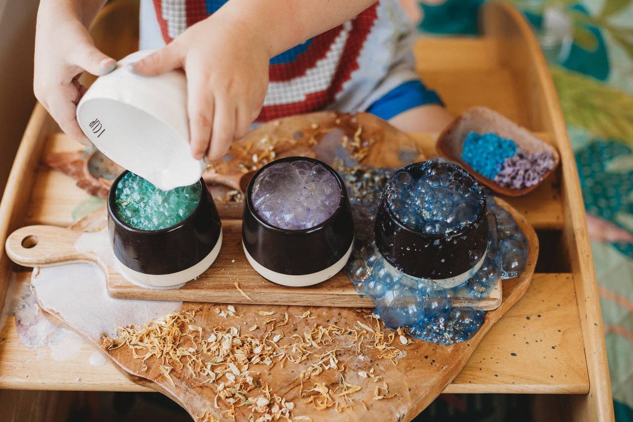 THE SALTWATER COLLECTIVE | BLUE LAGOON - MEDIUM SALTWATER FIZZ POTION BUBBLES - POTION PLAY INGREDIENT by THE SALTWATER COLLECTIVE - The Playful Collective