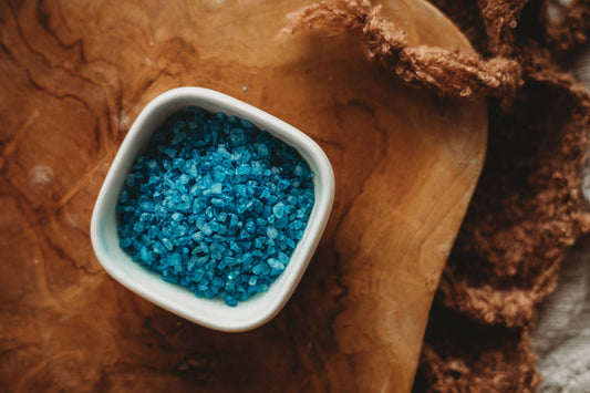THE SALTWATER COLLECTIVE | BLUE LAGOON - SEA SALT SHIMMERS 250G by THE SALTWATER COLLECTIVE - The Playful Collective