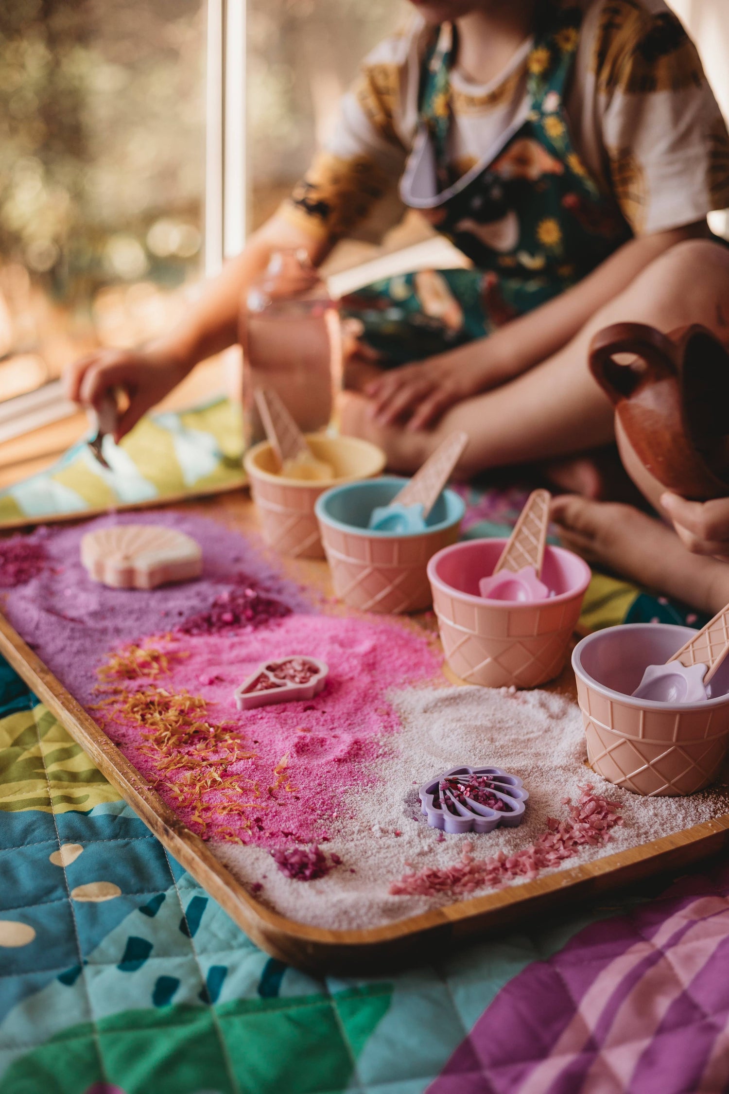 THE SALTWATER COLLECTIVE | BLUEBERRY MILKSHAKE MEDIUM SALTWATER FIZZ POTION BUBBLES - POTION PLAY INGREDIENT by THE SALTWATER COLLECTIVE - The Playful Collective