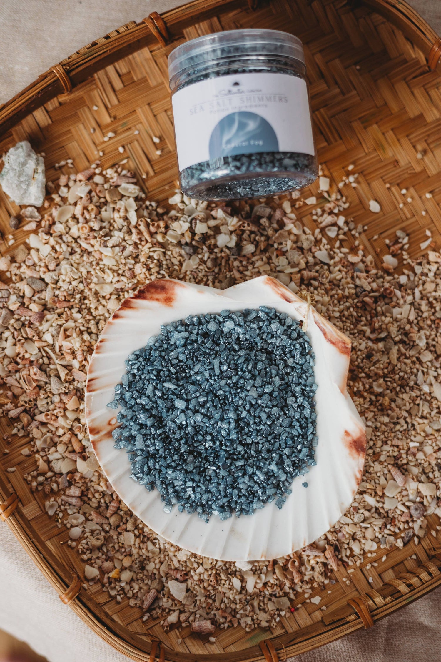 THE SALTWATER COLLECTIVE | COASTAL FOG - SEA SALT SHIMMERS SMALL - POTION PLAY INGREDIENT by THE SALTWATER COLLECTIVE - The Playful Collective