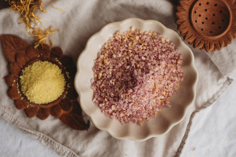 THE SALTWATER COLLECTIVE | CORAL COVE - SEA SALT SHIMMERS SMALL - POTION PLAY INGREDIENT by THE SALTWATER COLLECTIVE - The Playful Collective