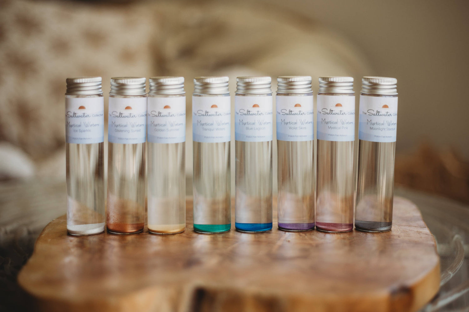 THE SALTWATER COLLECTIVE | GLISTENING SUNSET - MYSTICAL WATER POTION ACTIVATOR 60ML by THE SALTWATER COLLECTIVE - The Playful Collective
