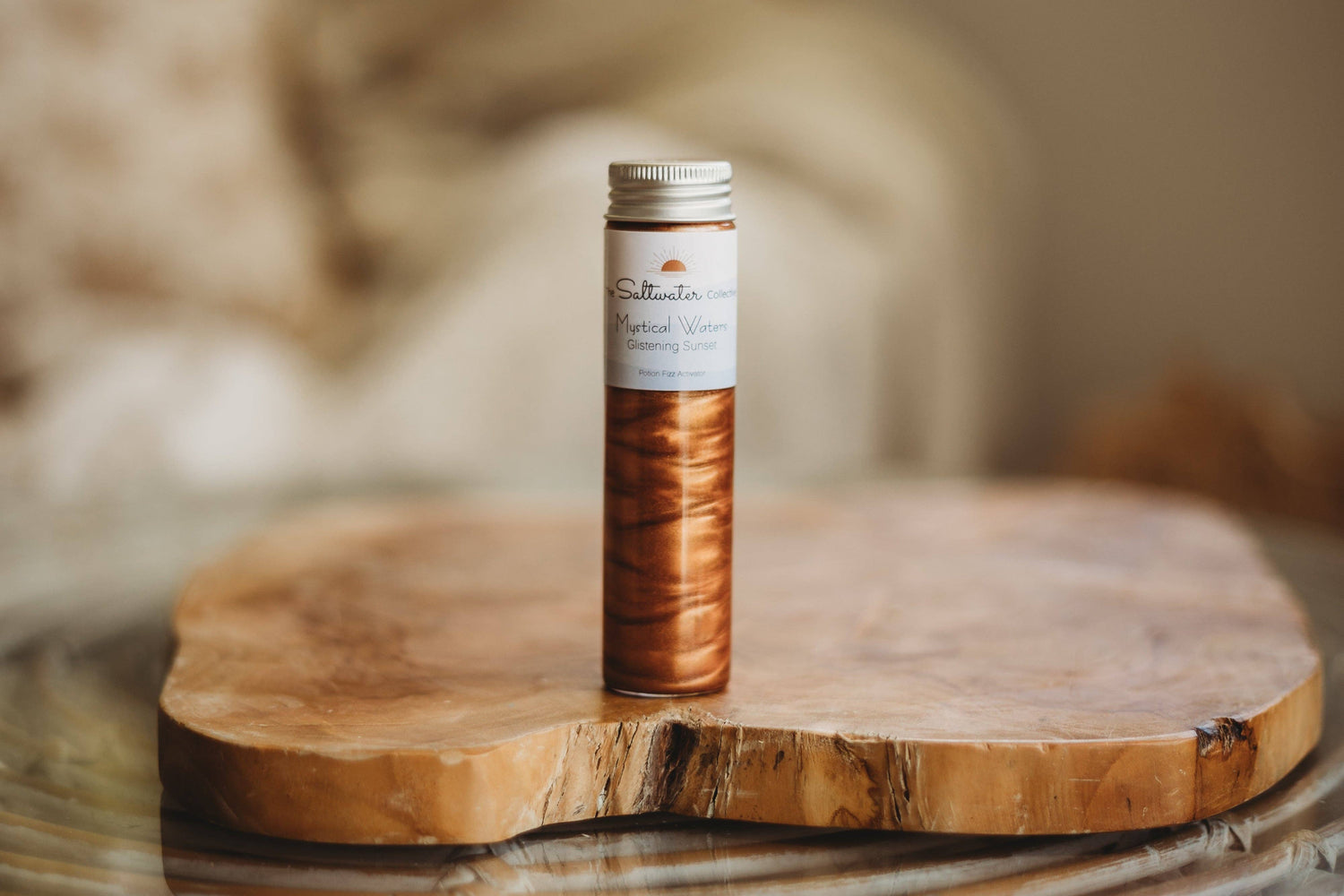THE SALTWATER COLLECTIVE | GLISTENING SUNSET - MYSTICAL WATER POTION ACTIVATOR 60ML by THE SALTWATER COLLECTIVE - The Playful Collective