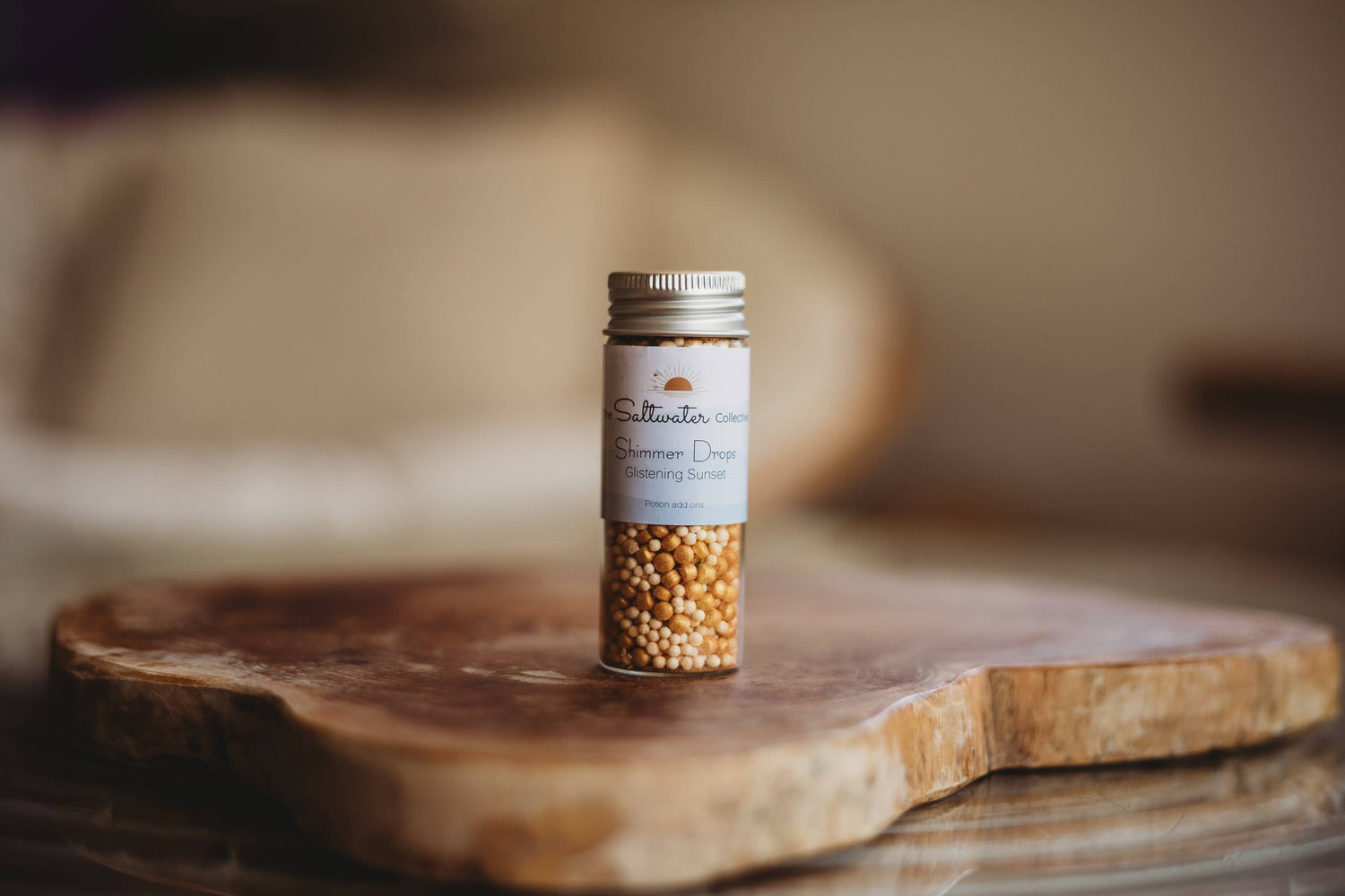 THE SALTWATER COLLECTIVE | GLISTENING SUNSET - SHIMMER DROPS POTION ADD - ON 40G by THE SALTWATER COLLECTIVE - The Playful Collective