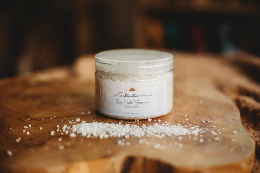 THE SALTWATER COLLECTIVE | ICE SPARKLE - SEA SALT SHIMMERS 250G by THE SALTWATER COLLECTIVE - The Playful Collective