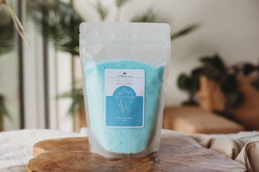 THE SALTWATER COLLECTIVE | ICY WATERS - SENSORY SALT - POTION PLAY INGREDIENT by THE SALTWATER COLLECTIVE - The Playful Collective