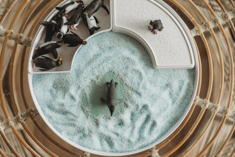 THE SALTWATER COLLECTIVE | ICY WATERS - SENSORY SALT - POTION PLAY INGREDIENT by THE SALTWATER COLLECTIVE - The Playful Collective