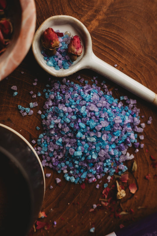THE SALTWATER COLLECTIVE | NARWHAL MAGIC - SEA SALT SHIMMERS SMALL - POTION PLAY INGREDIENT by THE SALTWATER COLLECTIVE - The Playful Collective