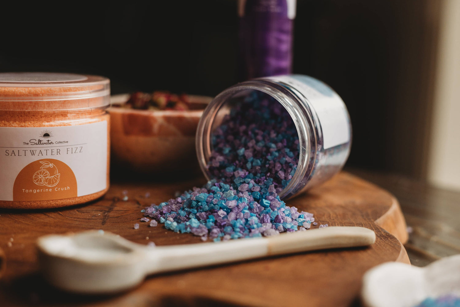 THE SALTWATER COLLECTIVE | NARWHAL MAGIC - SEA SALT SHIMMERS SMALL - POTION PLAY INGREDIENT by THE SALTWATER COLLECTIVE - The Playful Collective