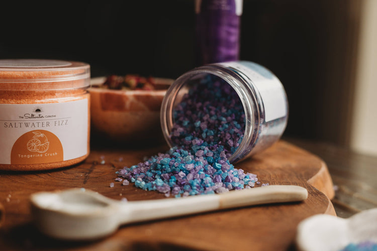 THE SALTWATER COLLECTIVE | NARWHAL MAGIC - SEA SALT SHIMMERS SMALL - POTION PLAY INGREDIENT by THE SALTWATER COLLECTIVE - The Playful Collective
