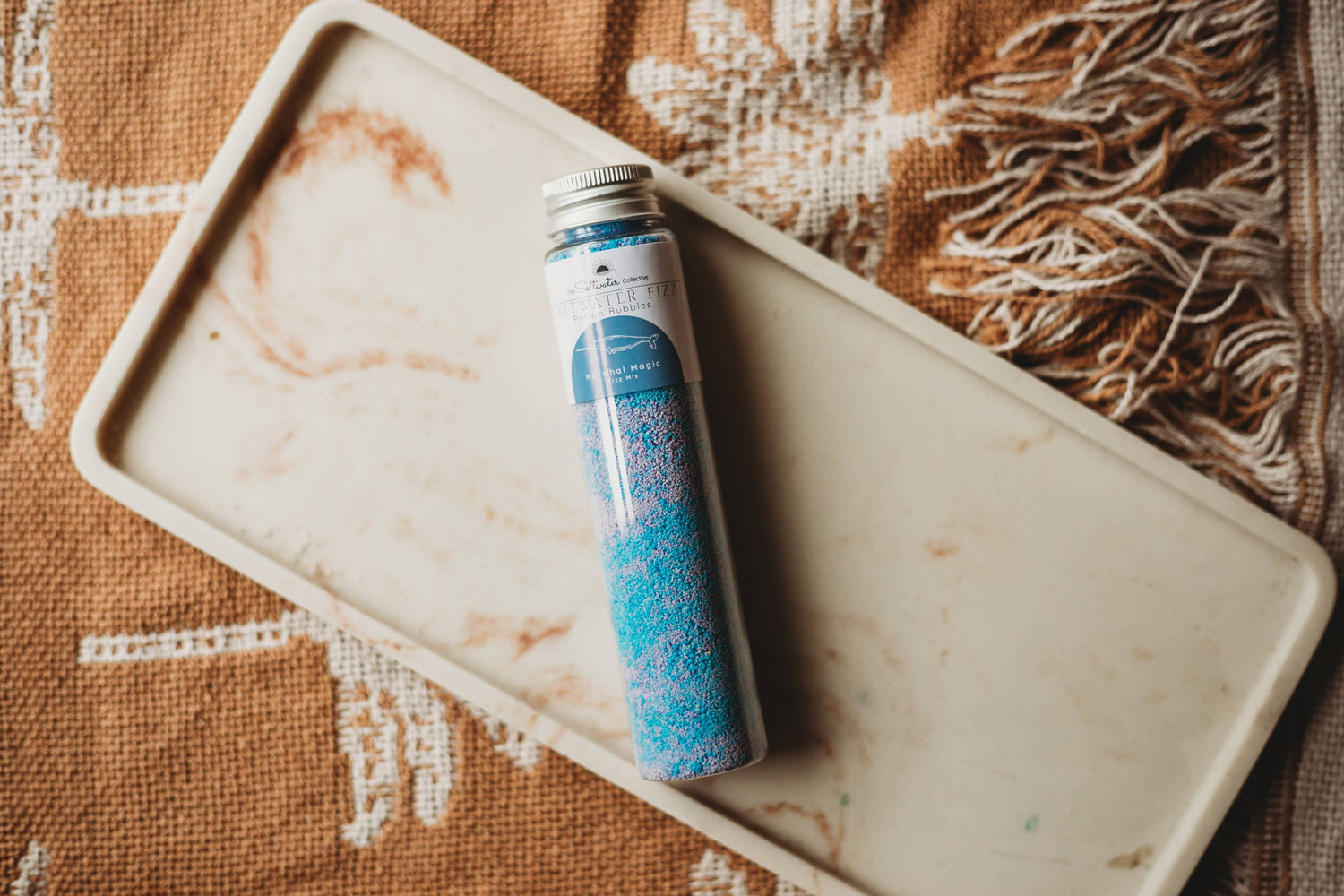 THE SALTWATER COLLECTIVE | NARWHAL MAGIC - TEST TUBE SALTWATER FIZZ POTION BUBBLES - POTION PLAY INGREDIENT by THE SALTWATER COLLECTIVE - The Playful Collective