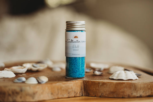 THE SALTWATER COLLECTIVE | OCEAN FLUFF - BLUE INSTANT SNOW by THE SALTWATER COLLECTIVE - The Playful Collective