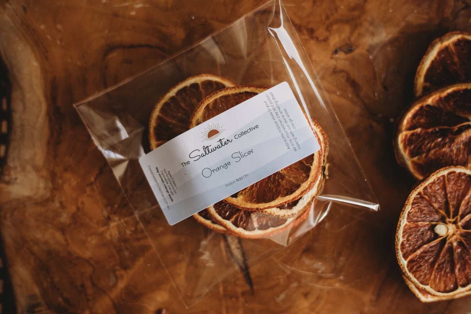 THE SALTWATER COLLECTIVE | ORANGE SLICES by THE SALTWATER COLLECTIVE - The Playful Collective