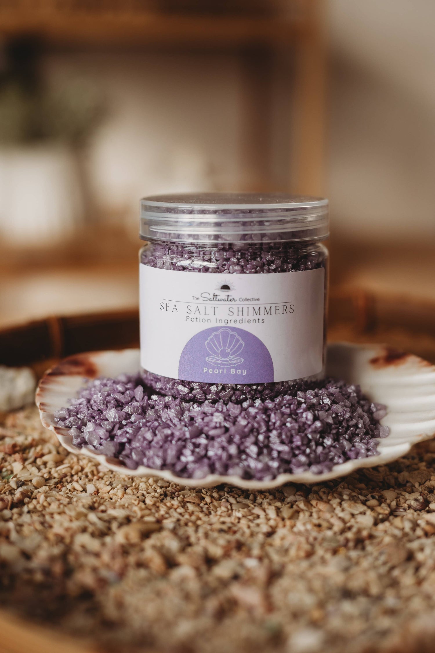 THE SALTWATER COLLECTIVE | PEARL BAY - SEA SALT SHIMMERS SMALL - POTION PLAY INGREDIENT by THE SALTWATER COLLECTIVE - The Playful Collective