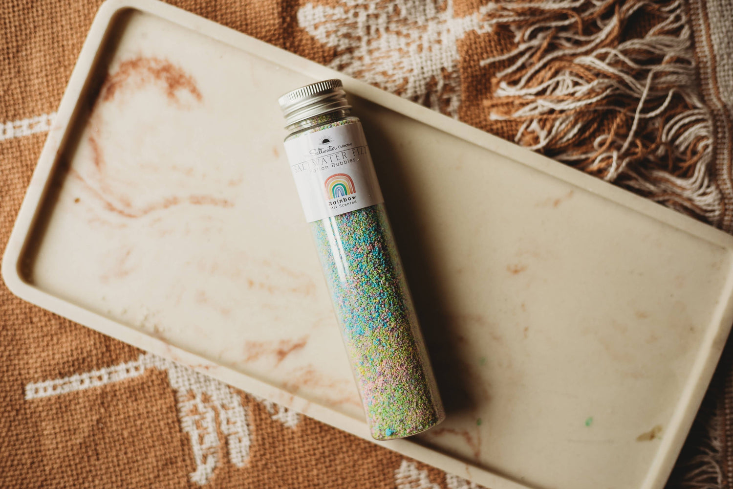 THE SALTWATER COLLECTIVE | RAINBOW - TEST TUBE SALTWATER FIZZ POTION BUBBLES - POTION PLAY INGREDIENT by THE SALTWATER COLLECTIVE - The Playful Collective